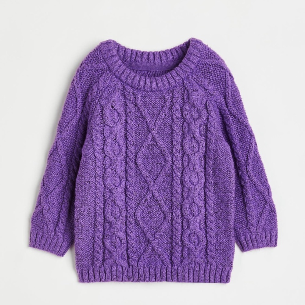 H&M cable knit sweater